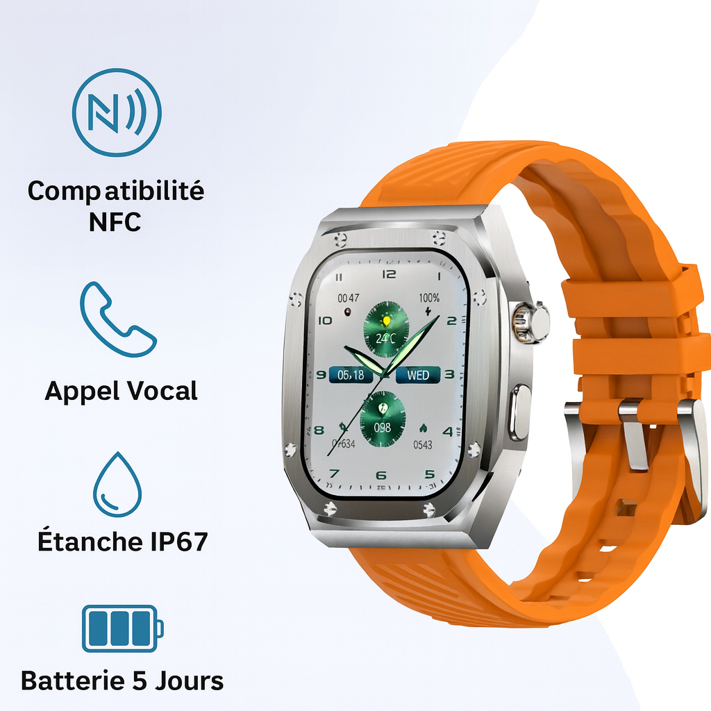 Z79 MAX – La montre connectée qui vous comprend.