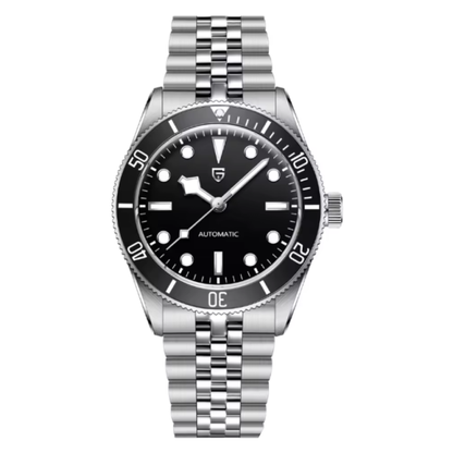 PAGANI DESIGN BB58 – Montre Automatique Homme, Étanche 100M, Bracelet Jubilé