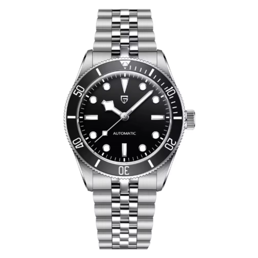 PAGANI DESIGN BB58 – Montre Automatique Homme, Étanche 100M, Bracelet Jubilé