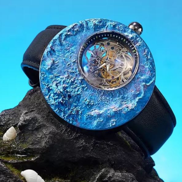 NOVAMOS – Montre Homme en Titane, Automatique Mécanique, Édition Limitée de Luxe