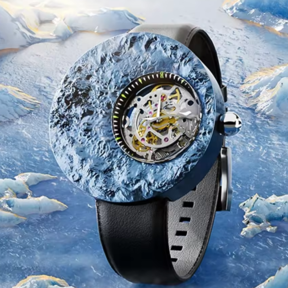 NOVAMOS – Montre Homme en Titane, Automatique Mécanique, Édition Limitée de Luxe